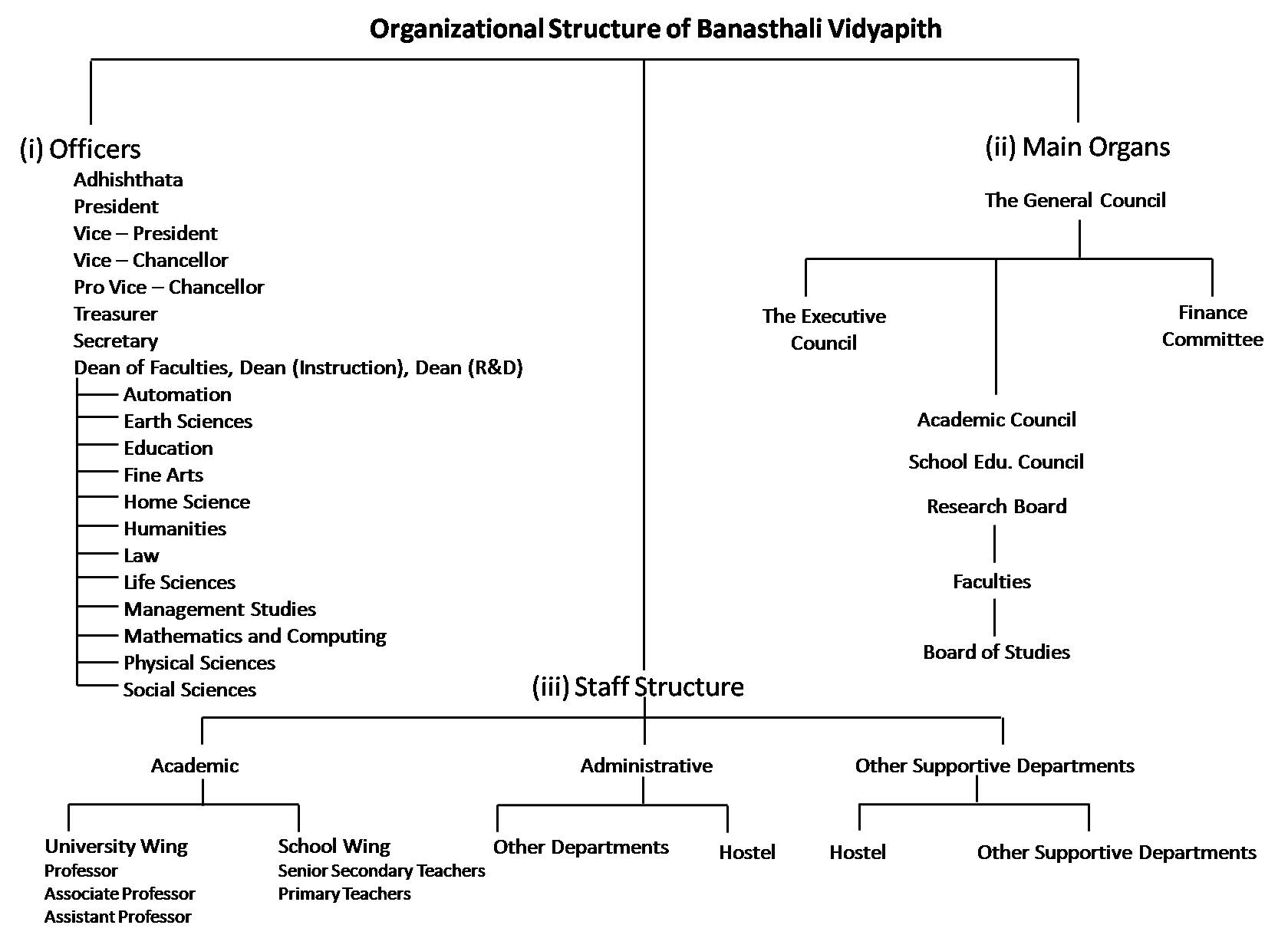 Organisation Structure