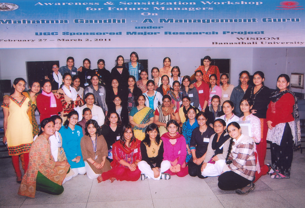 Workshop on Mahatma Gandhi - A Management Guru