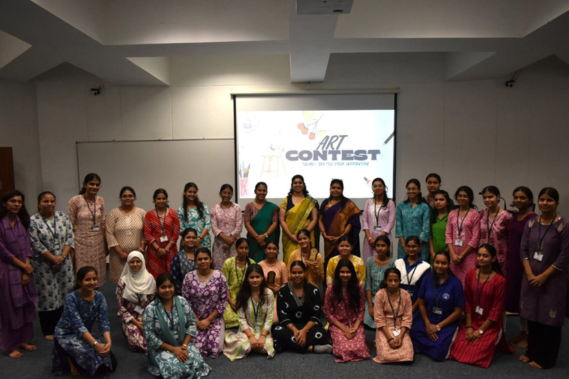 May be an image of 13 people and text that says "CONTEST ART TEST THE-ME- - 5EC&mu; YOUR OUR IMSPIRITION"